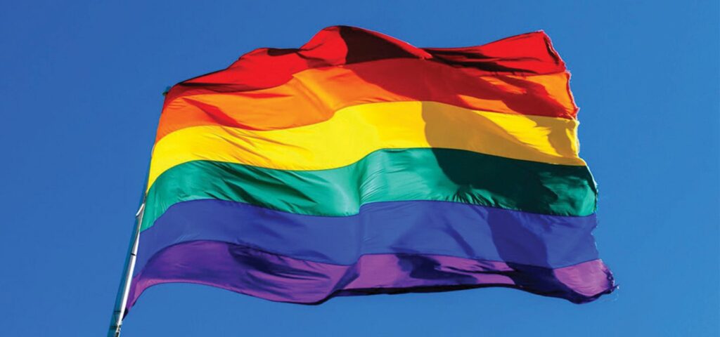 Pride flag - Mardi Gras 2022