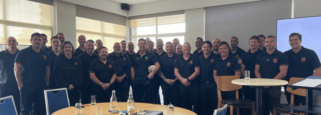 Clontarf Foundation Brad Fittler at Moore Park Golf